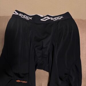 Shock Doctor Black Compression Shorts